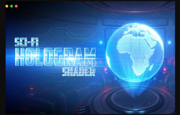 Unity – 科幻全息特效材质 Sci Fi Hologram Shader