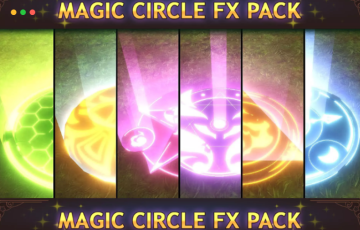 Unity – 风格化魔法特效包 Magic Circle Fx Pack