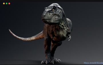 【UE4/5】侏罗纪恐龙霸王龙 Tyrannosaurus Rex