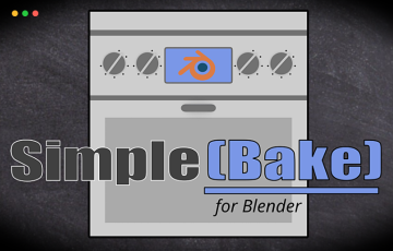 Blender插件 – 贴图PBR材质烘焙插件 SimpleBake +使用教程