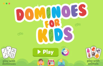 多米诺骨牌游戏开发资产 DOMINOES FOR KIDS GUI ASSETS