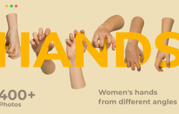 400 多张不同角度的女性手部参考图片 400+ Reference Pictures Women’s Hands From Different Angles