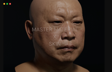 【中文字幕】UE5教程 – 虚幻中的皮肤材质 Unreal Master Material for Skin