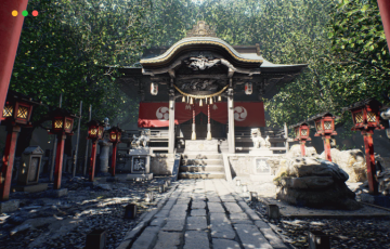 【UE4/5】日本神社 Shinto Shrine