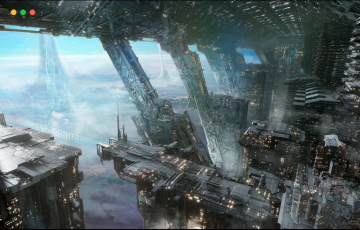 【UE4/5】科幻城市景观 ScifiCityscape