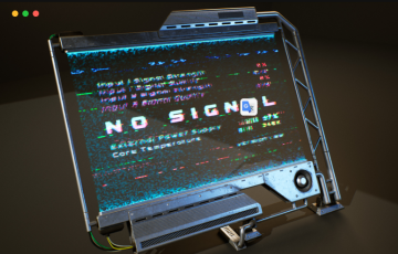 【UE4/5】科幻屏幕 Sci-Fi Screen Constructor