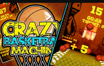 Unity – 物理学模拟篮球游戏机 Crazy BasketBall Machine