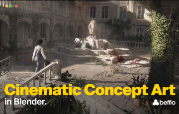 【中文字幕】Blender 中的电影概念艺术 Cinematic Concept Art in Blender