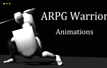Unity – ARPG游戏动作动画 ARPG Warrior