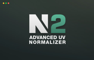3Dmax插件 – 高级UV整理工具 Advanced UV Normalizer