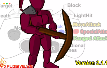 Unity动画 – 弩箭战士动画 Crossbow Warrior Mecanim Animation Pack