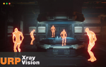 Unity插件 – 游戏特效视觉侦探 Xray Vision / Detective vision