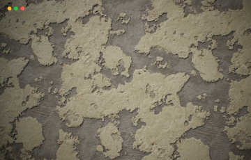 SD材质 – 墙壁灰泥材质 Stucco Material in Substance Designer