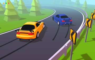 Unity – 风格化游戏汽车 STYLIZED Complete Drift Cars