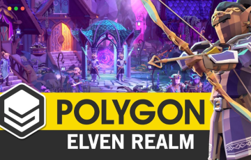 【UE4/5】风格化精灵王国 POLYGON – Elven Realm