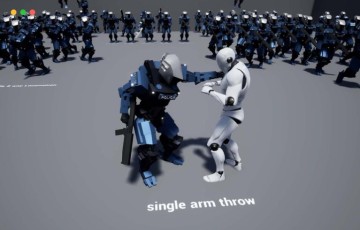 【UE4/5】机器人警察 Robot Police