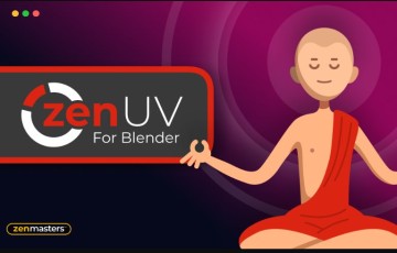 Blender插件 – UV编辑插件 Zen Uv