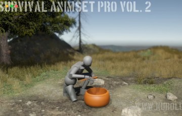 Unity – 游戏生存动画 Survival Animset Pro vol.2
