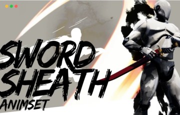 【UE4/5】挥剑格斗动画资产 Sword sheath AnimSet