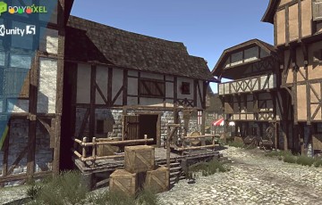 Unity – 中世纪村庄 Medieval Village