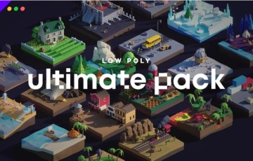 Unity – 风格化模型资产 Low Poly Ultimate Pack