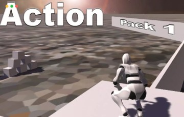 Unity插件 – 游戏创作者 1 Action Pack 1 for Game Creator 1