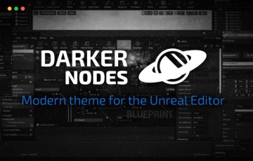 UE4/5插件 – 黑色主题节点 Darker Nodes