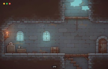 Unity- 地牢 Pixel Art Platformer – Dungeon