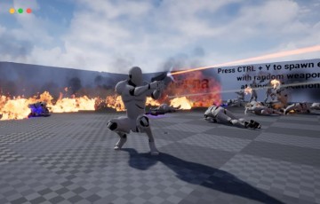【UE5】第三人称武器战斗系统 Third Person Weapon/Combat System V2