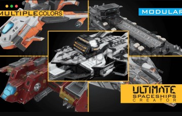 【UE4/5】终极宇宙飞船创造者 Ultimate Spaceships Creator