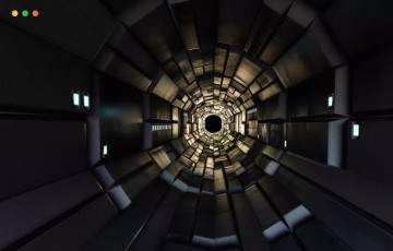 Unity – 科幻隧道包 Sci-Fi Tunnel Pack
