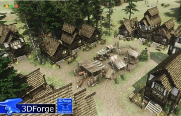 Unity – 中世纪村庄 PB Medieval Villages 1