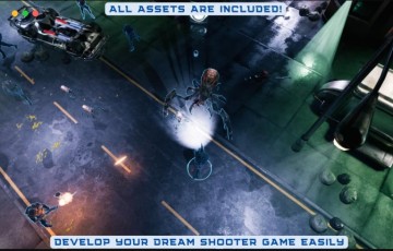 【UE5】动作射击 RPG 开发模板 Defender: Top Down Shooter V2