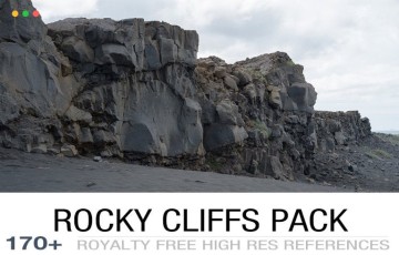 170 张岩石悬崖参考照片 ROCKY CLIFFS PACK