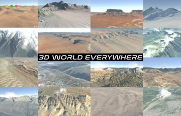 Unity插件 – 真实地形生成器 TerraLand 3 – Real-World 3D Terrain Generator