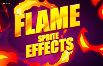 Unity – 卡通火焰特效 Flame sprite effects