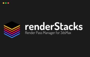 3dmax插件 – 堆栈渲染插件 renderStacks