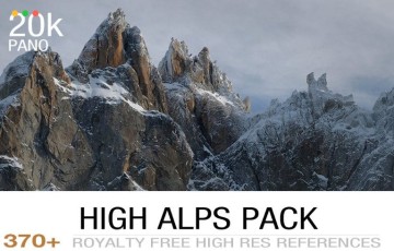 370 张阿尔卑斯山脉 HIGH ALPS PACK