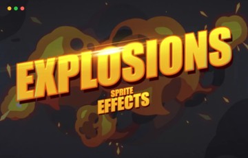 Unity – 爆炸特效资产包 Explosions Sprite Effects Pack