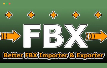 Blender插件 – FBX模型导入导出 Better Fbx Importer & Exporter