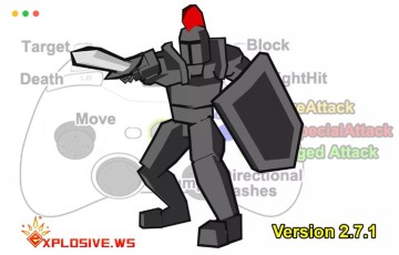 Unity动画 – 骑士战士动画包 Knight Warrior Mecanim Animation Pack