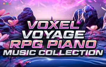 UE5音效 – 钢琴音乐合集 Voxel Voyage – RPG Piano Music Collection