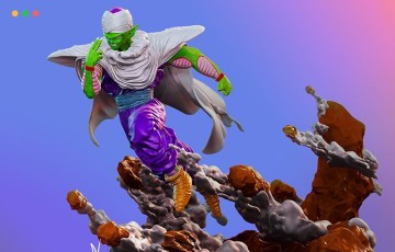模型资产 – 短笛大魔王 Piccolo Dragon Ball Lucas-Perez