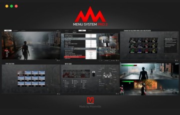 【UE4/5】菜单系统专业版 Menu System Pro
