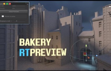 Unity插件 – 实时预览插件 Bakery Real-Time Preview