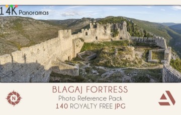 140 张巴格拉堡垒照片参考 Photo Reference Pack Baglaj Fortress