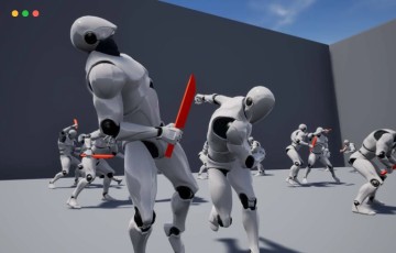 【UE4/5】匕首格斗动画 Brutal Finishers – Hand and Knife