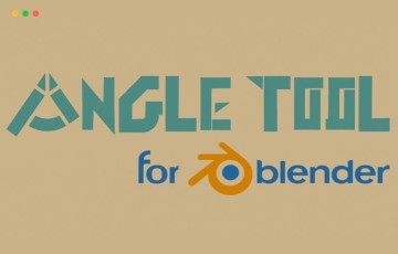 Blender插件 – 角度工具建模插件 Angle Tool