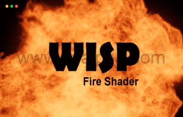 Blender插件 – 火焰材质 WISP Fire Shader