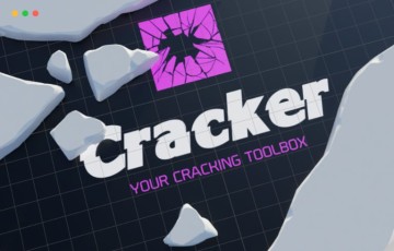 Blender插件 – 破碎插件 Cracker